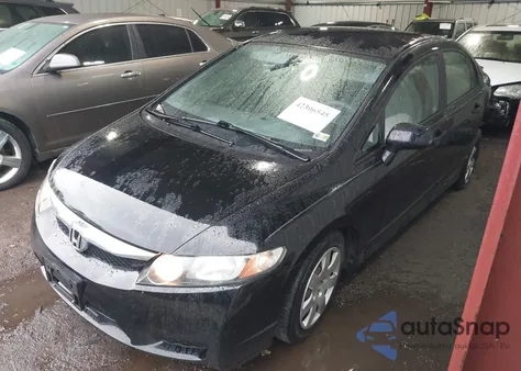 2010 Honda Civic Lx z USA, uszkodzony, nr VIN 2HGFA1F51AH325948